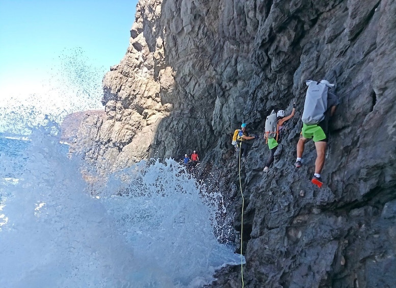 Picture 4 for Activity Agaete: Gran Canaria Coasteering Tour with Snorkeling