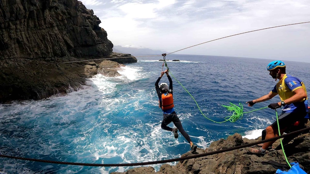 Picture 11 for Activity Agaete: Gran Canaria Coasteering Tour Winter Edition