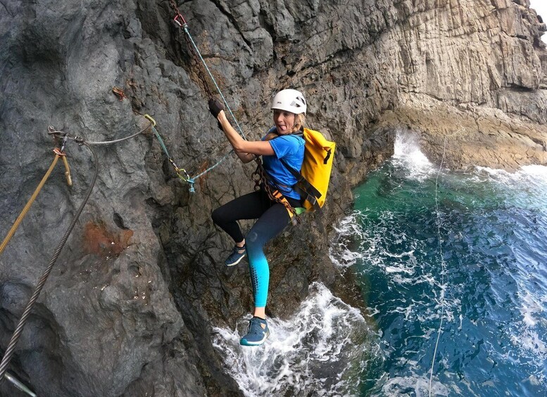 Picture 26 for Activity Agaete: Gran Canaria Coasteering Tour Winter Edition