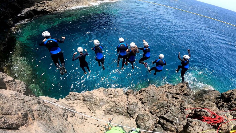 Picture 2 for Activity Agaete: Gran Canaria Coasteering Tour with Snorkeling