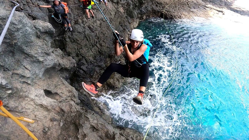 Picture 10 for Activity Agaete: Gran Canaria Coasteering Tour with Snorkeling