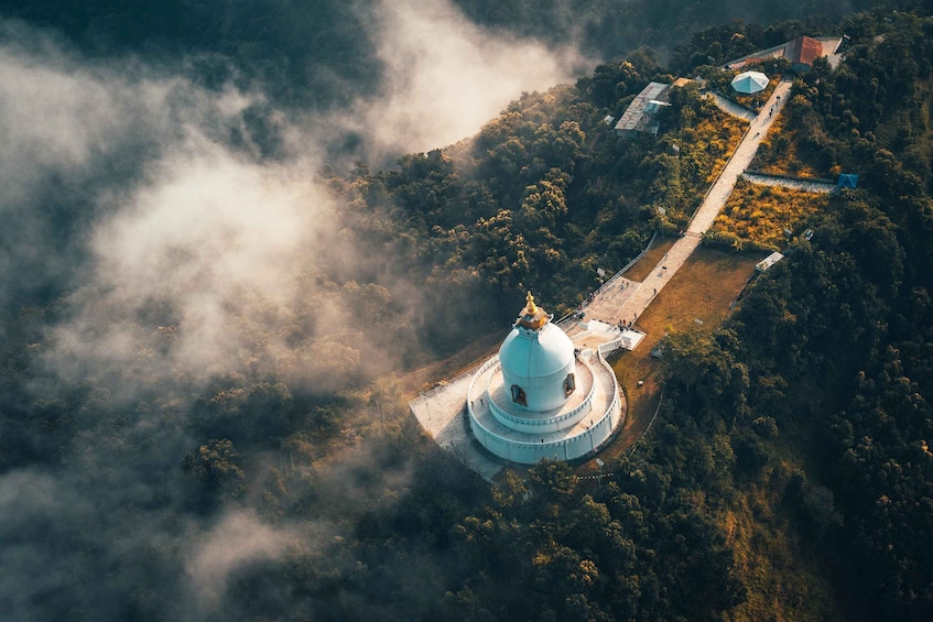 Picture 3 for Activity Pokhara: Himalayan Bliss - Sunset Tour On Peace Pagoda Hill