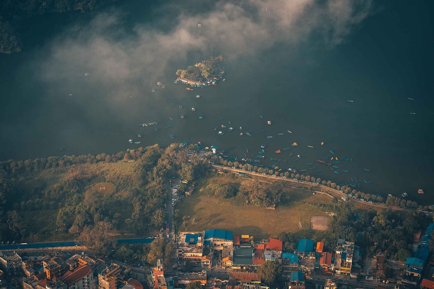 Picture 5 for Activity Pokhara: Himalayan Bliss - Sunset Tour On Peace Pagoda Hill