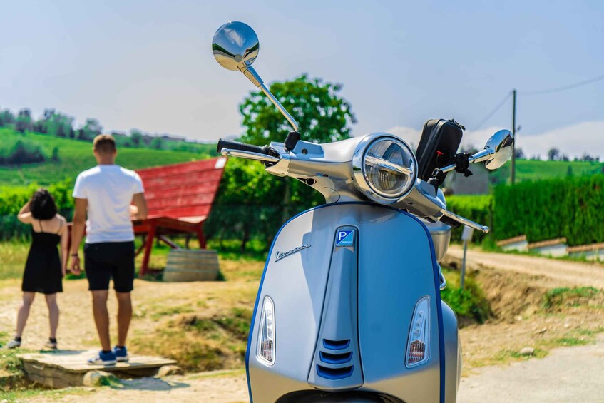 Picture 5 for Activity LANGHE: Vespa tour with a delicious Barolo wine tasting