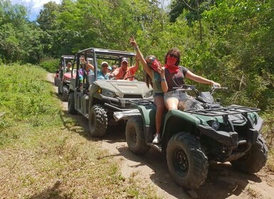 St. Kitts: Jungle Bikes Private quad bike tour