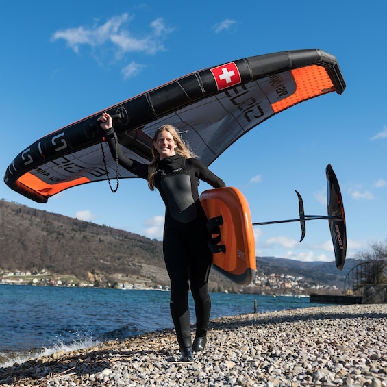 Nußdorf am Attersee: Wingsurfing Course