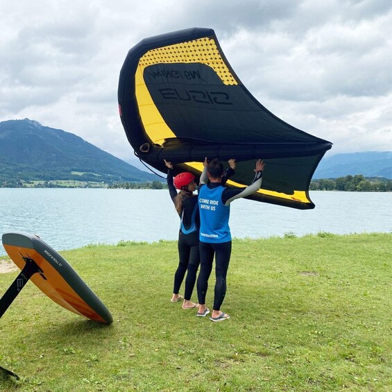 Picture 3 for Activity Nußdorf am Attersee: Wingsurfing Course