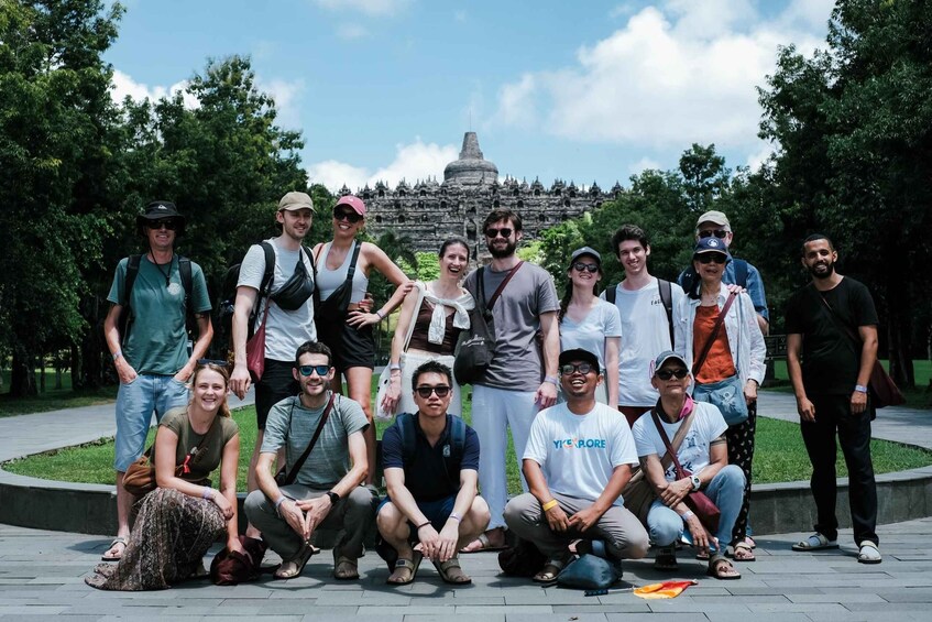 Picture 13 for Activity Yogyakarta: Borobudur Climb-up Guided Shared Tour