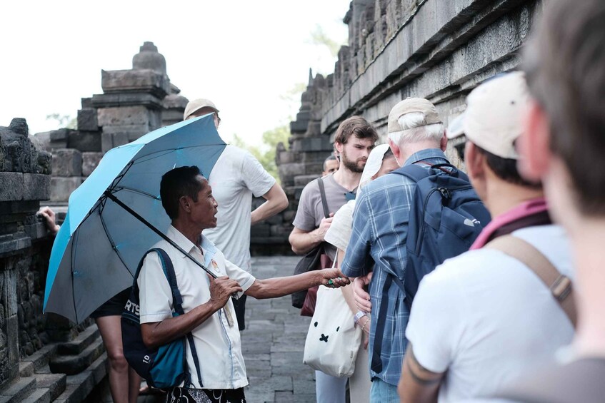 Picture 14 for Activity Yogyakarta: Borobudur Climb-up Guided Shared Tour