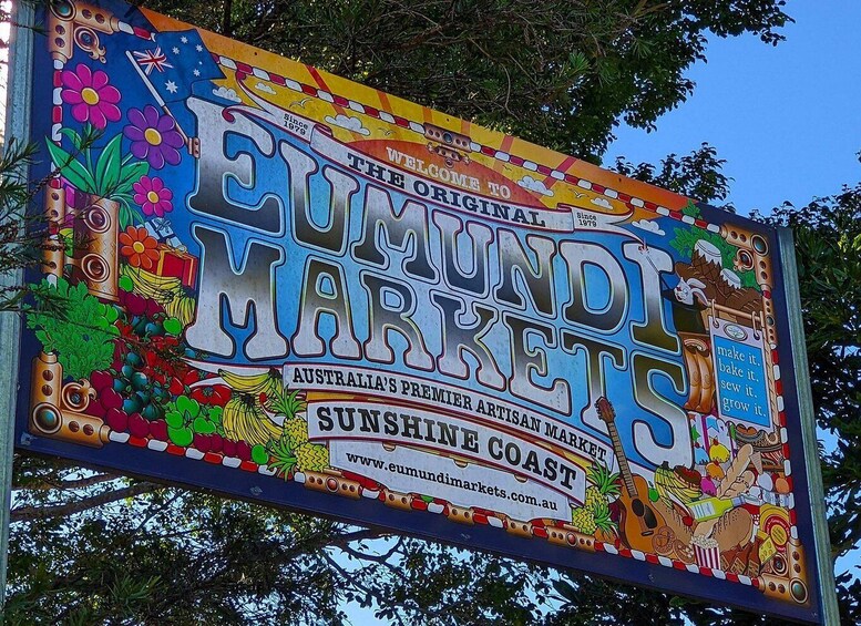 From Brisbane: Day Trip to Noosa, Eumundi Markets