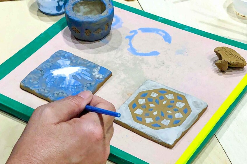 Picture 7 for Activity Barcelona: Create Your Own Ceramic Tiles Ceramics Workshop