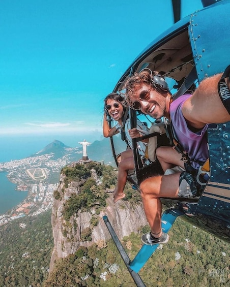 Picture 1 for Activity Rio de Janeiro: Doors-off 30-min helicopter tour