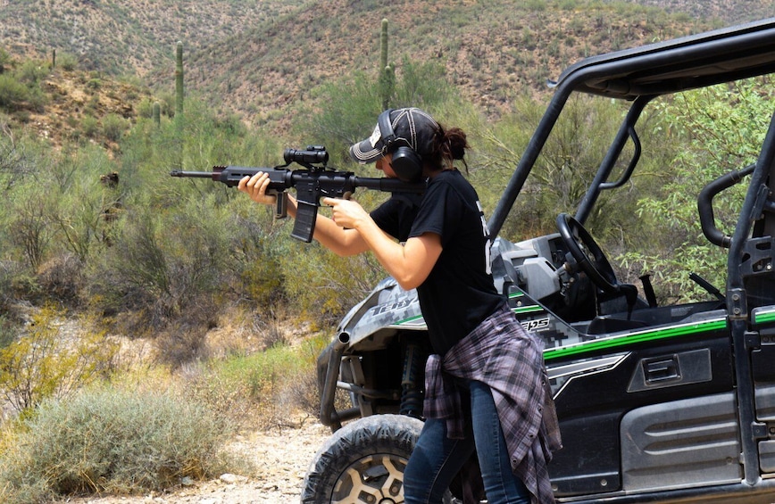 Black Canyon City: Ride and Shoot Combo with ATV or UTV