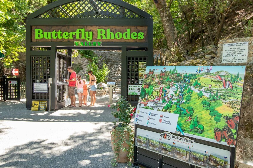 Rhodes: Butterfly Valley and Seven Springs Valley Day Trip