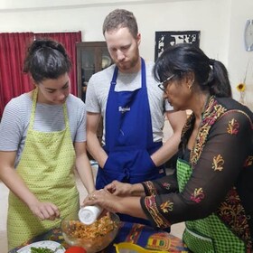 Clases de Cocina con Familia Local en Jaipur en Casa de Acogida