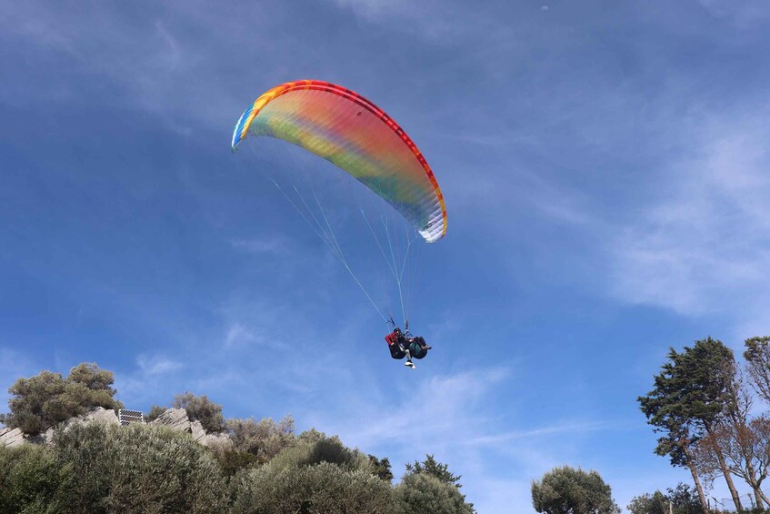 Paragliding Flight in Paestum