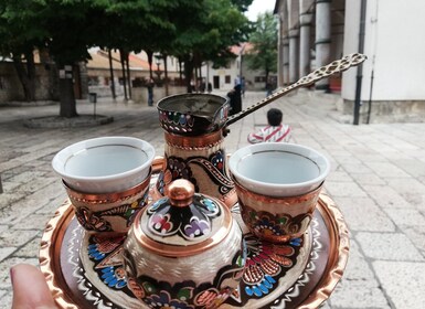 Sarajevo: mercado de la ciudad de Sarajevo, recorrido de degustación de com...