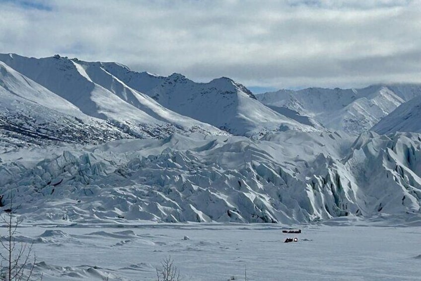 Winter on the glacier