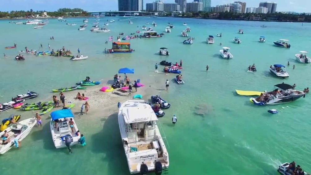 Picture 1 for Activity Miami: Private Boat Party at Haulover Sandbar