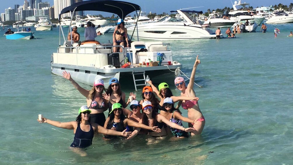 Picture 6 for Activity Miami: Private Boat Party at Haulover Sandbar