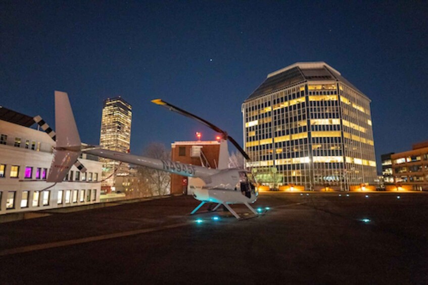 Picture 1 for Activity From Portland: City Lights Nighttime Helicopter Tour
