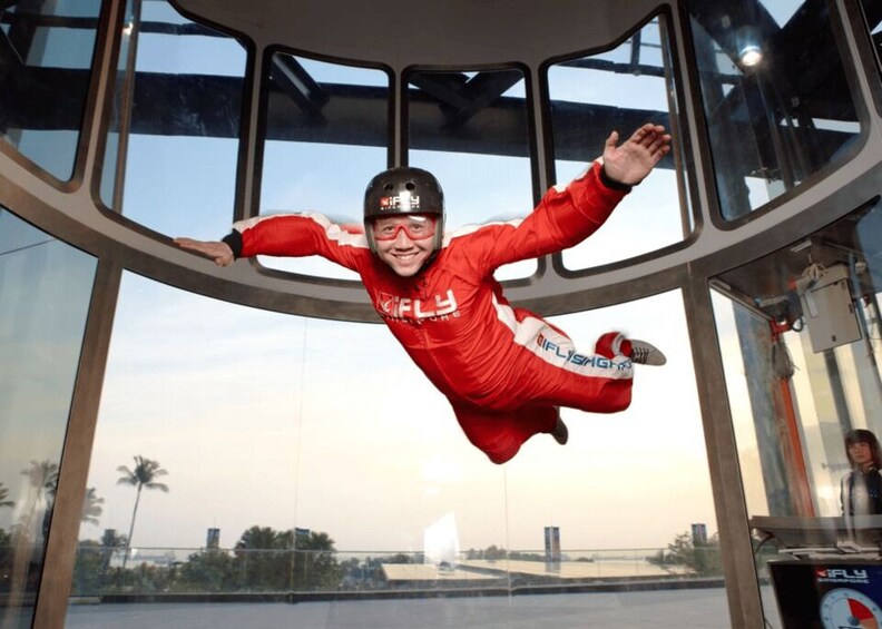 Picture 1 for Activity Singapore: iFly Singapore Ticket for 2 Skydives