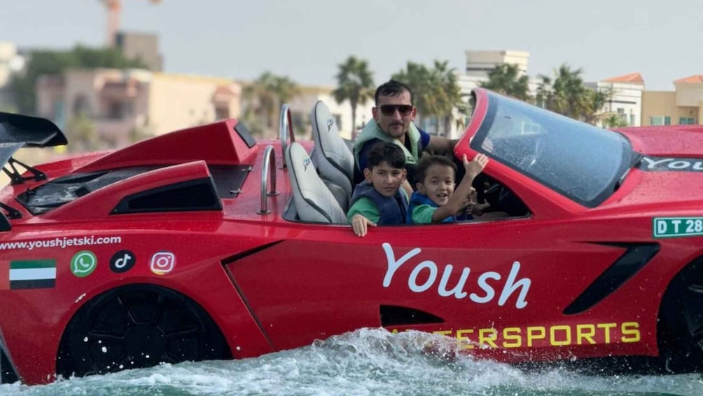Dubai: Jet Ski 30Min & 30Min Jet Car Burj Al Arab Adventure