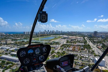 Hélicoptère : Lauderdale-Hard Rock Guitar-Miami Beach