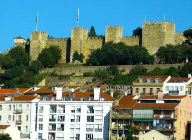 Lissabon: Kasteel St George tour met toegang zonder wachtrij