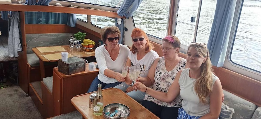 Picture 6 for Activity Wannsee: 4h Private Seven Lakes Boat Tour with Skipper