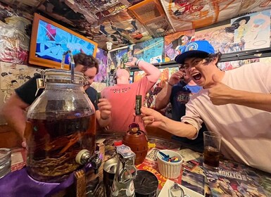 Shinjuku: bar hopping night tour at Japanese Izakaya