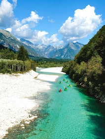 Bovec: Iconic Sit-on-Top Kayak Tour on Soča River +FREEphoto