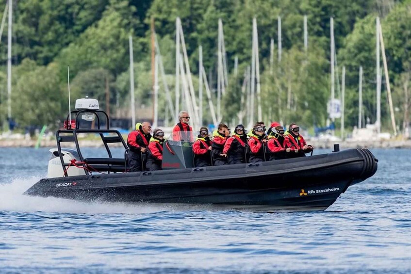 Picture 5 for Activity Stockholm: 2-Hour RIB Speed Boat Tour of the Archipelago