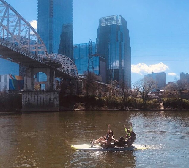 Picture 4 for Activity Nashville: Downtown Pedal Boat Rental for 2 to 4 People