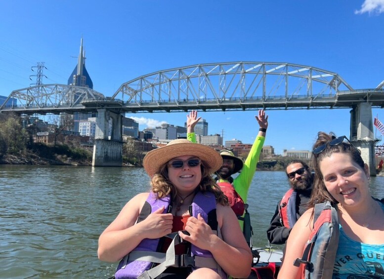 Picture 1 for Activity Nashville: Downtown Pedal Boat Rental for 2 to 4 People