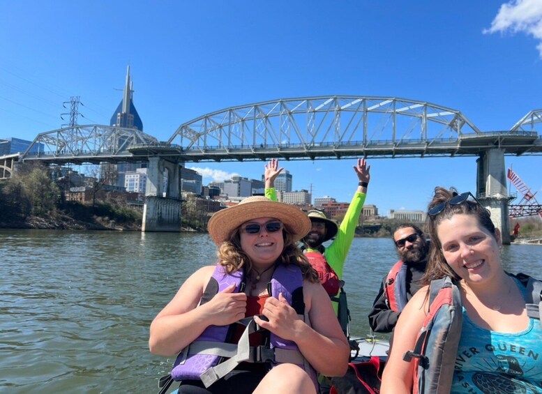 Picture 1 for Activity Nashville: Downtown Pedal Boat Rental for 2 to 4 People