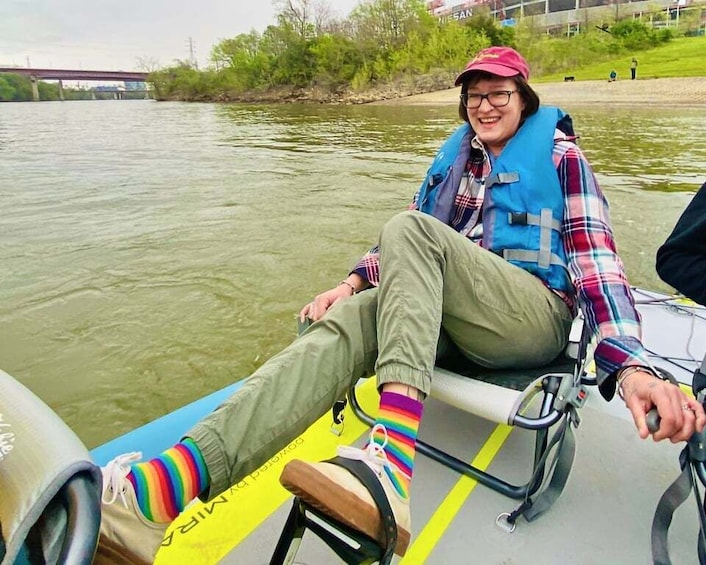 Picture 2 for Activity Nashville: Downtown Pedal Boat Rental for 2 to 4 People