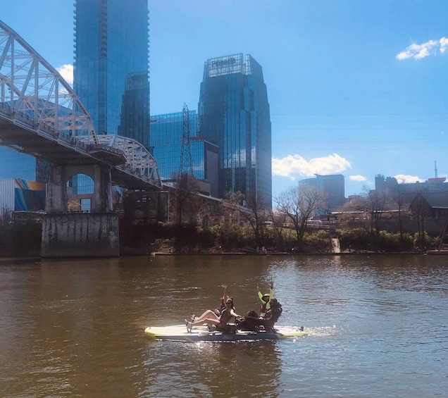 Picture 4 for Activity Nashville: Downtown Pedal Boat Rental for 2 to 4 People