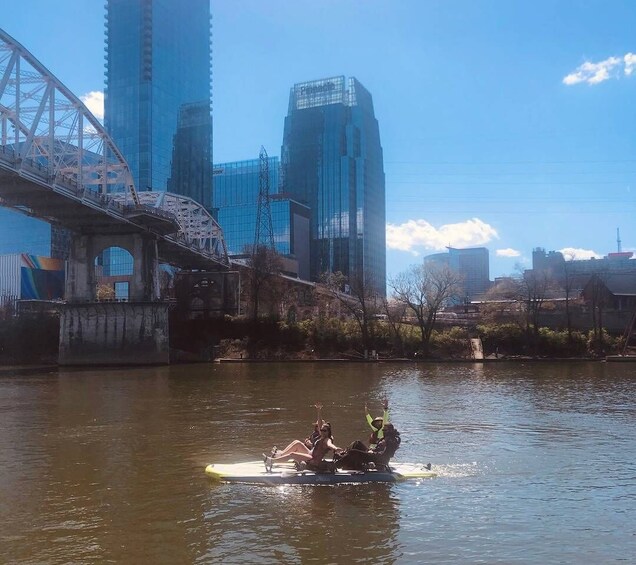Picture 4 for Activity Nashville: Downtown Pedal Boat Rental for 2 to 4 People