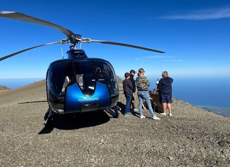 Picture 3 for Activity Kaikoura: Helicopter & Gin Tasting ON THE MOUNTAIN
