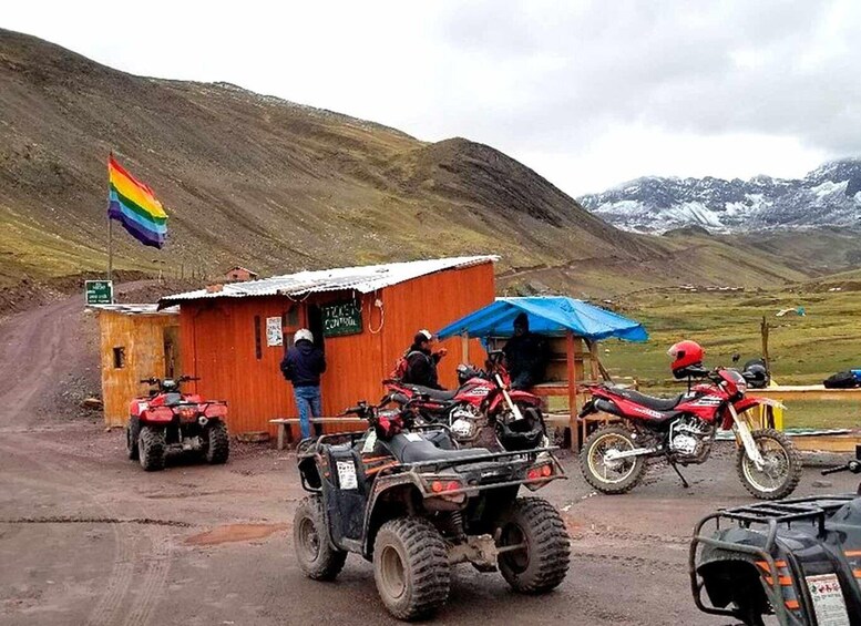 Picture 3 for Activity From Cuzco: Rainbow Mountain in ATV Quad Bikes + food