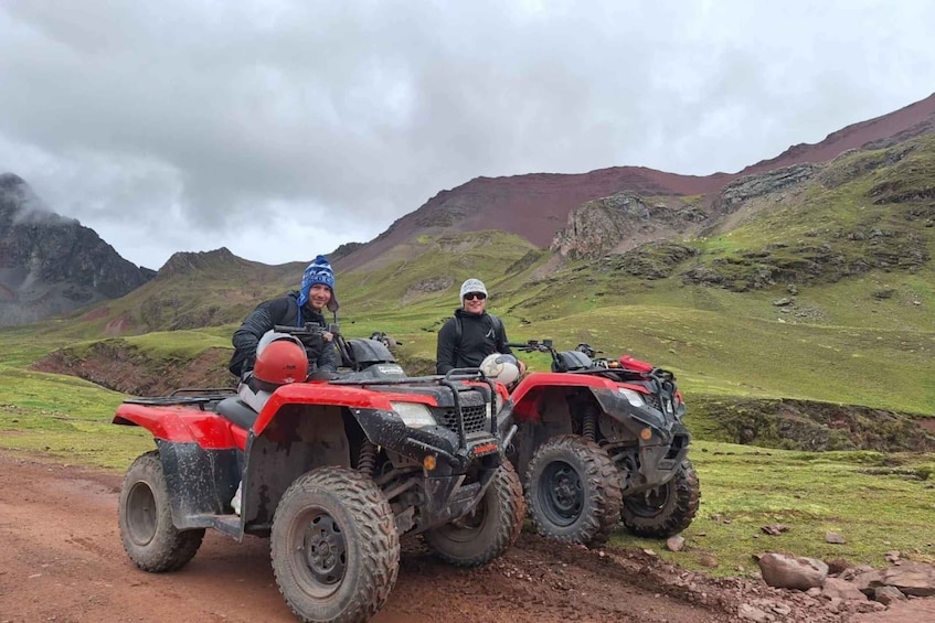 Picture 9 for Activity From Cusco: Rainbow Mountain in ATV Quad Bikes + meals