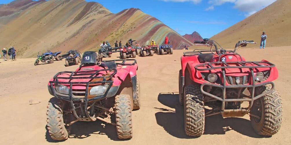 Picture 8 for Activity From Cusco: Rainbow Mountain in ATV Quad Bikes + meals