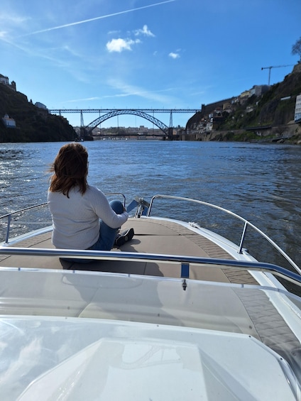 Cruzeiro das 6 pontes no rio Douro