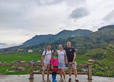 Sapa 2-dagers trekkingtur - opphold i Sapa Homestay