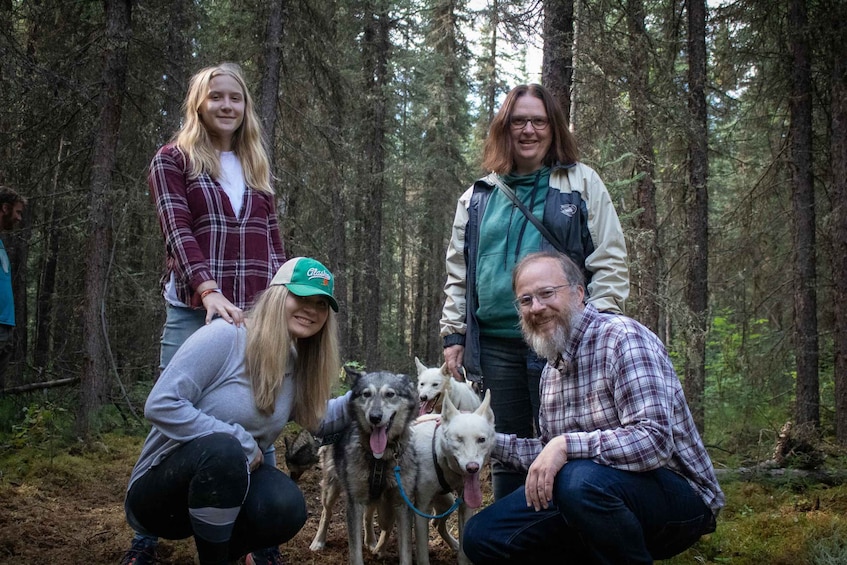 Picture 1 for Activity Fairbanks: Summer Mushing Cart Ride and Kennel Tour