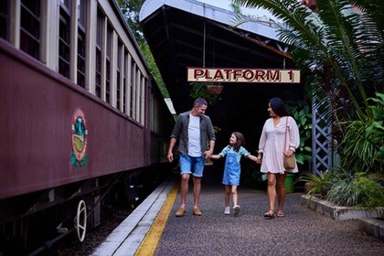 ケアンズキュランダ観光鉄道、熱帯雨林とアボリジニツアー