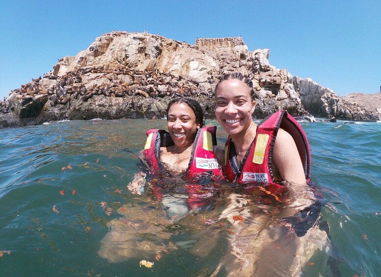 Picture 1 for Activity Lima: Ocean Swimming Adventure with Playful Sea lions