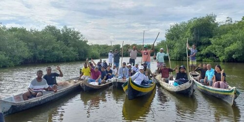 Carthagène : Excursion en canot à travers les mangroves