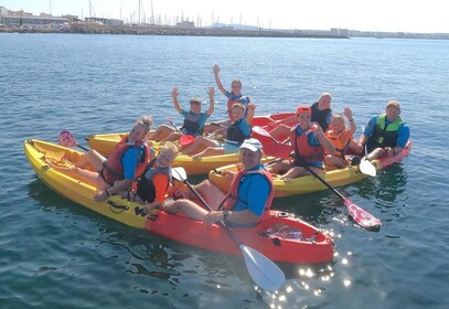 Kayak excursion Baie de Palma